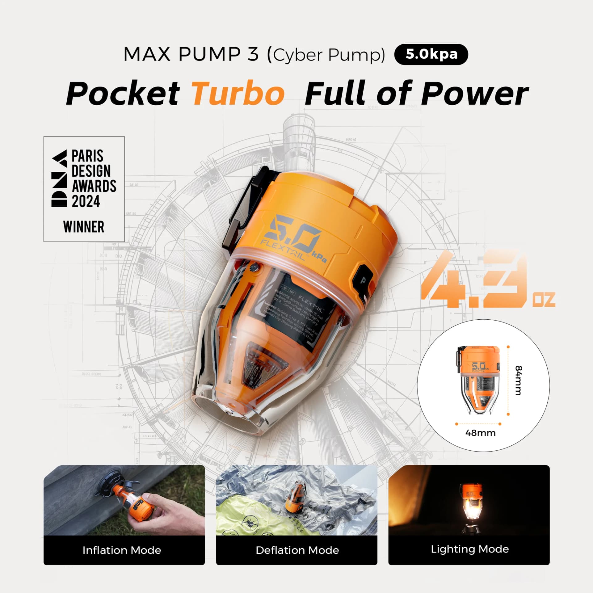 FLEXTAIL MAX PUMP 3