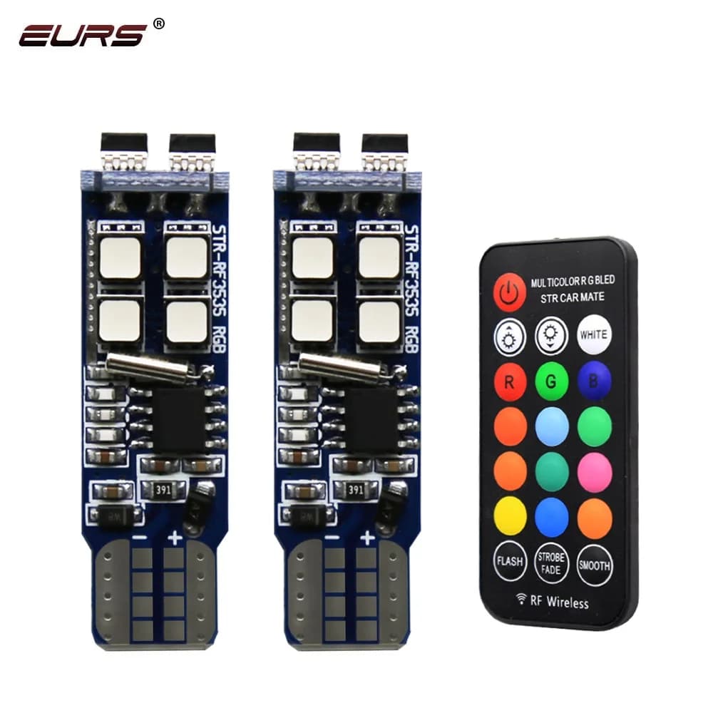 EURS RGB T10 W5W