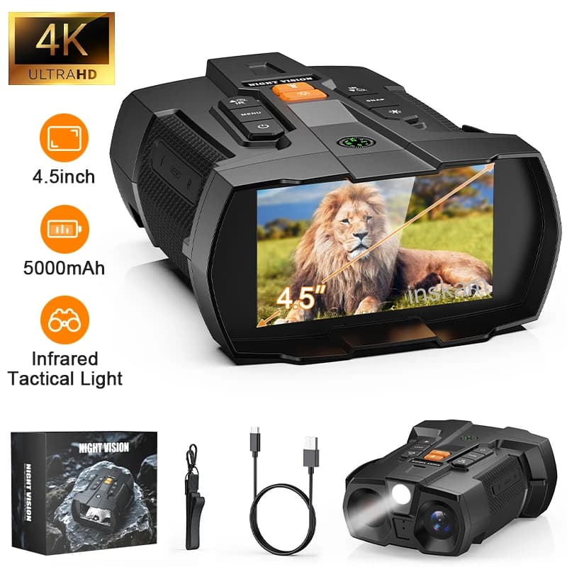 משקפת ראיית לילה 4K
