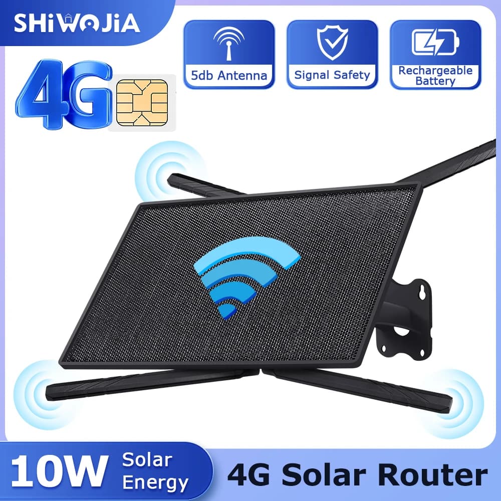 נתב 4G סולארי SHIWOJIA